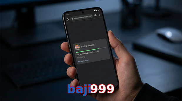 Main screen of Baji999 apk page for PK players