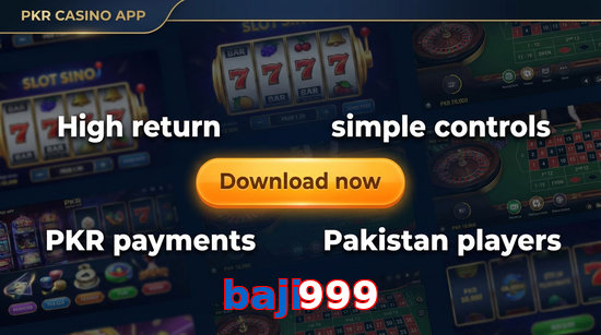 Main screen of Baji999 gamedownload page for PK players