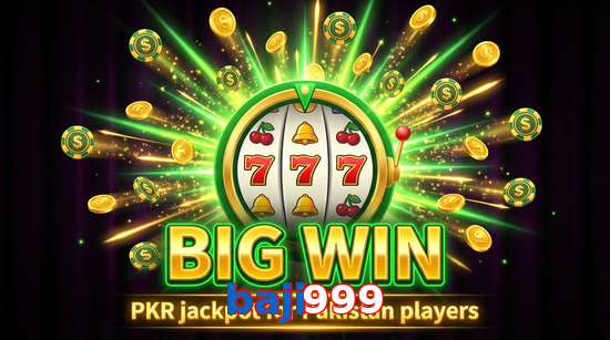 Big win animation on Baji999 slot game